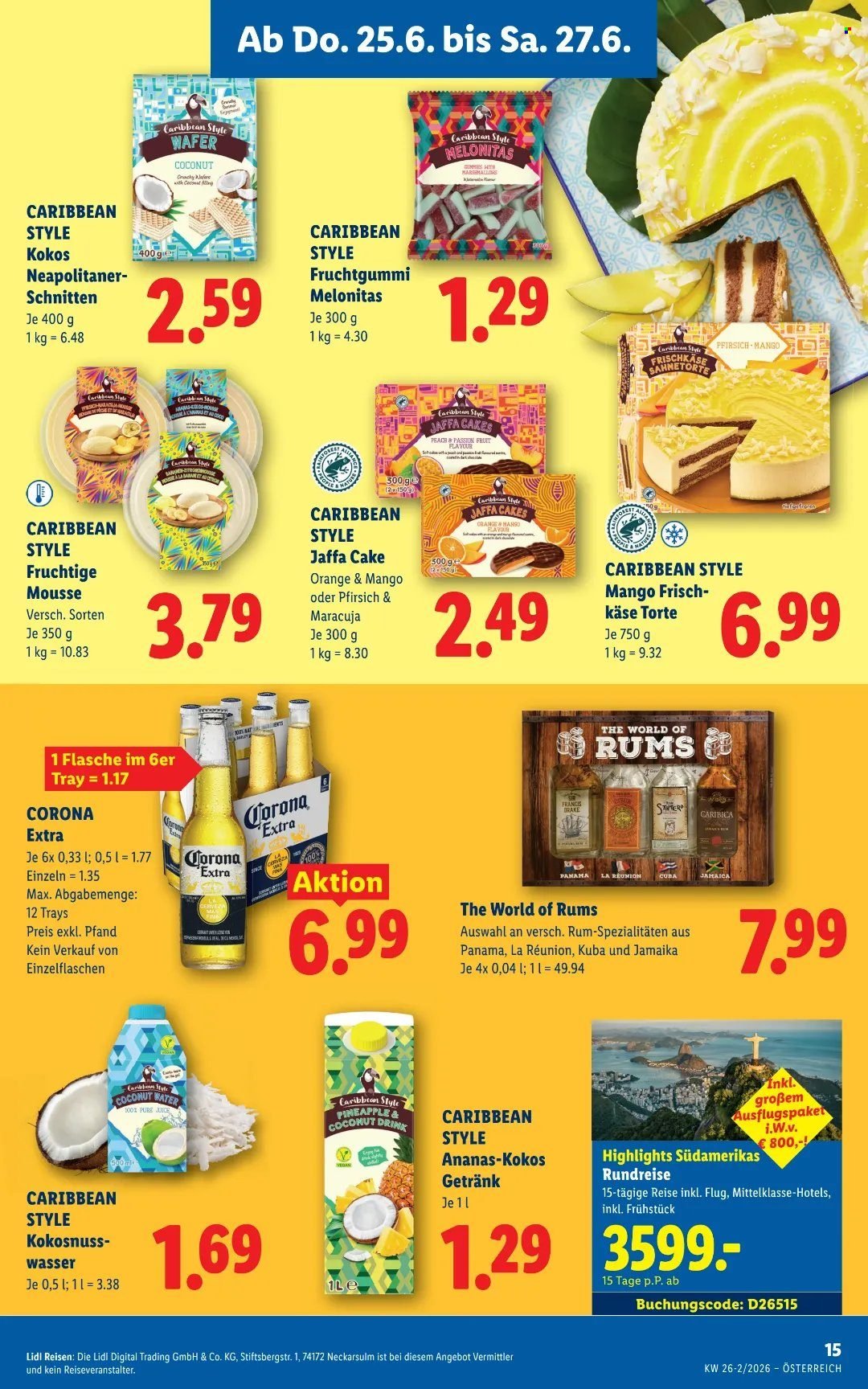 LIDL Flugblatt - Ab Donnerstag, 25.6.2026
