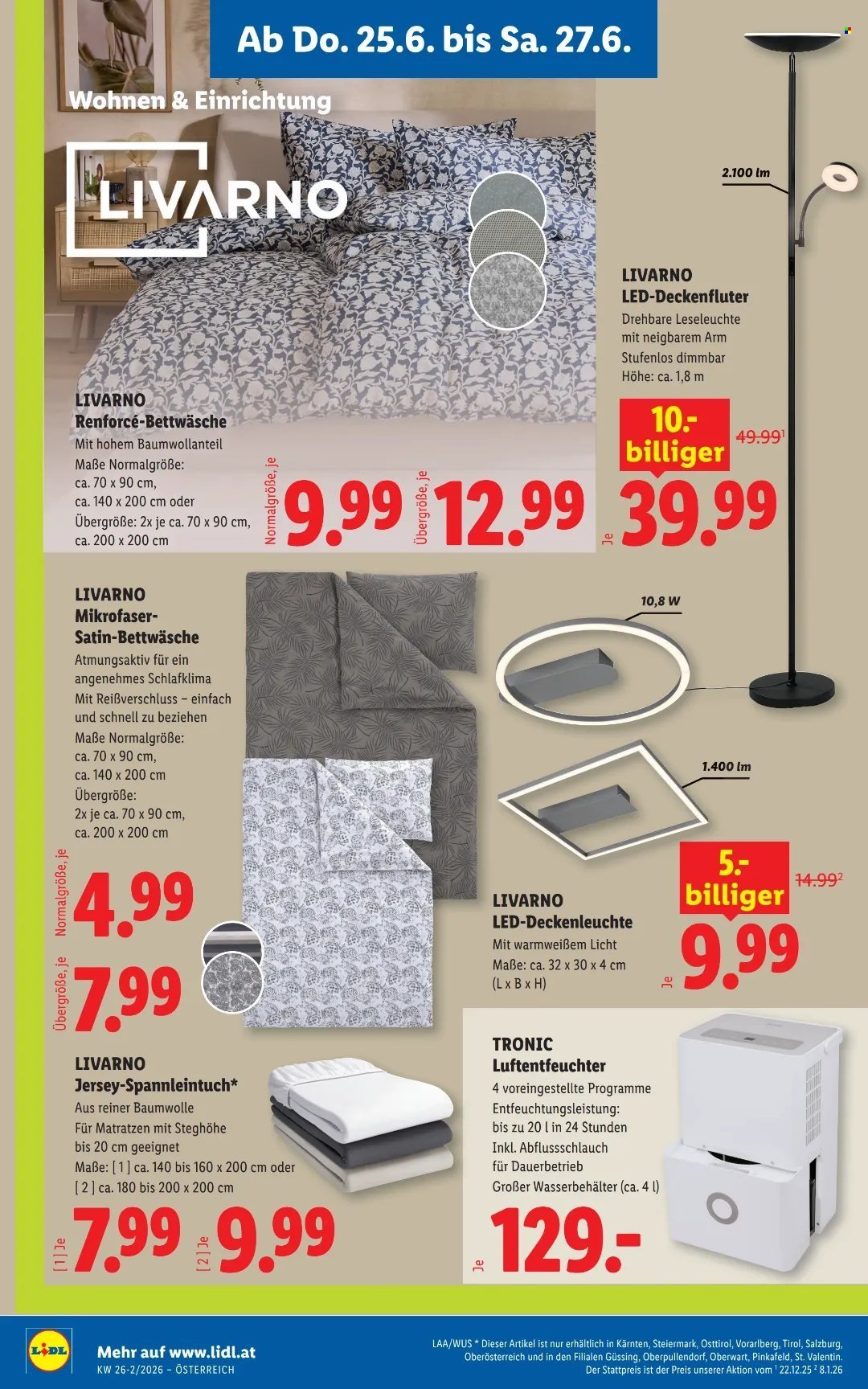 LIDL Flugblatt - Ab Donnerstag, 25.6.2026