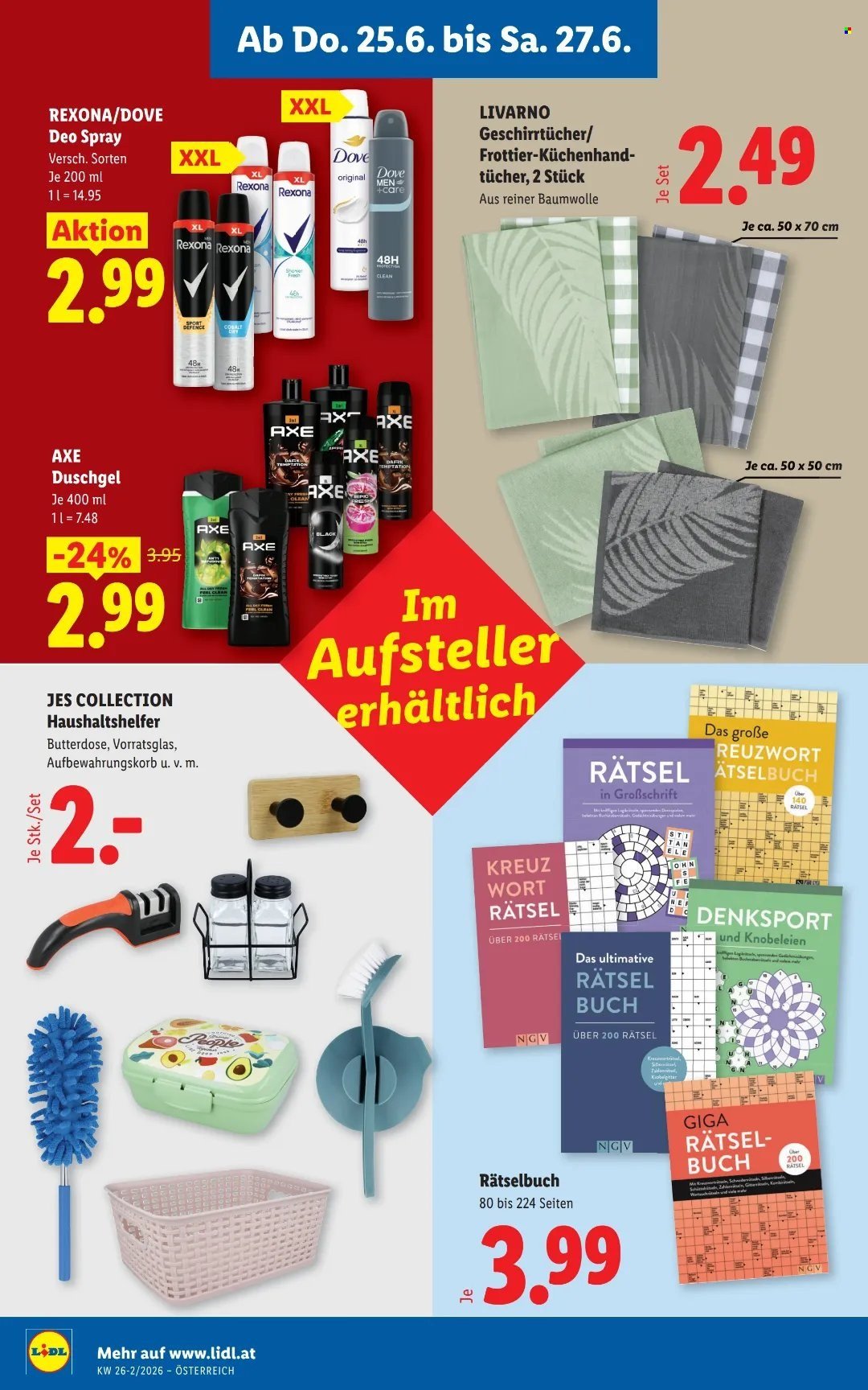 LIDL Flugblatt - Ab Donnerstag, 25.6.2026