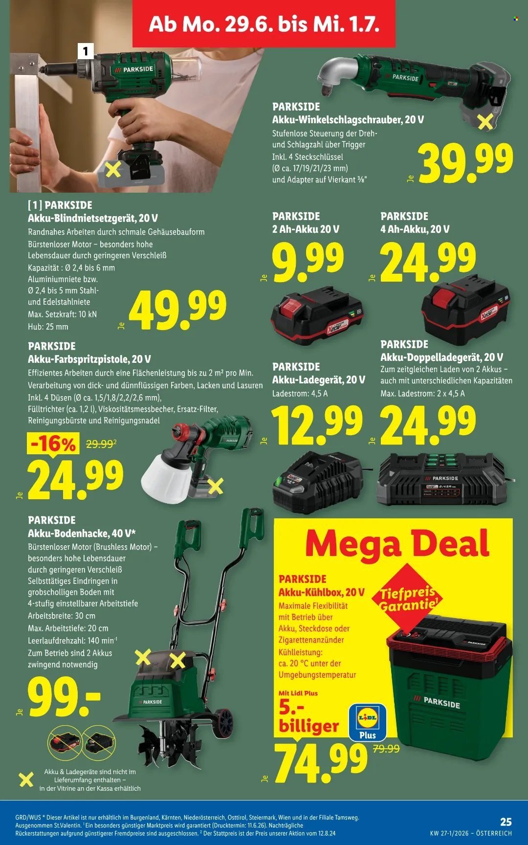LIDL Flugblatt - Ab Donnerstag, 25.6.2026