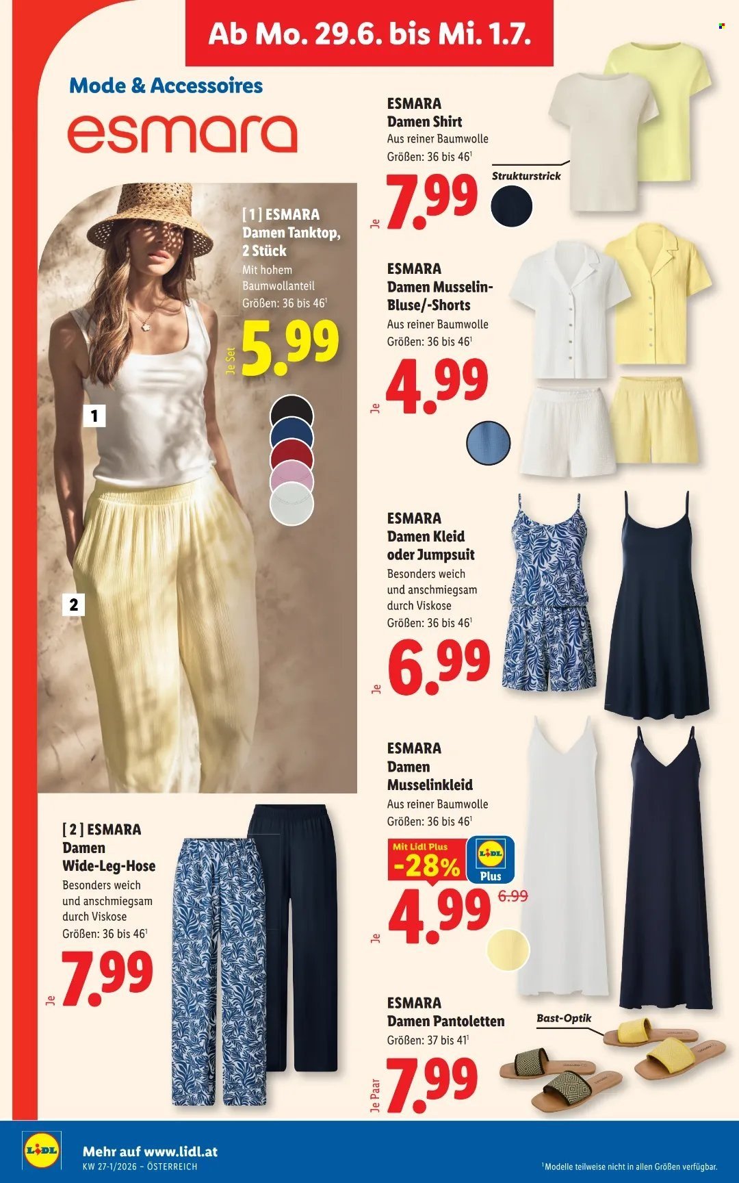 LIDL Flugblatt - Ab Donnerstag, 25.6.2026