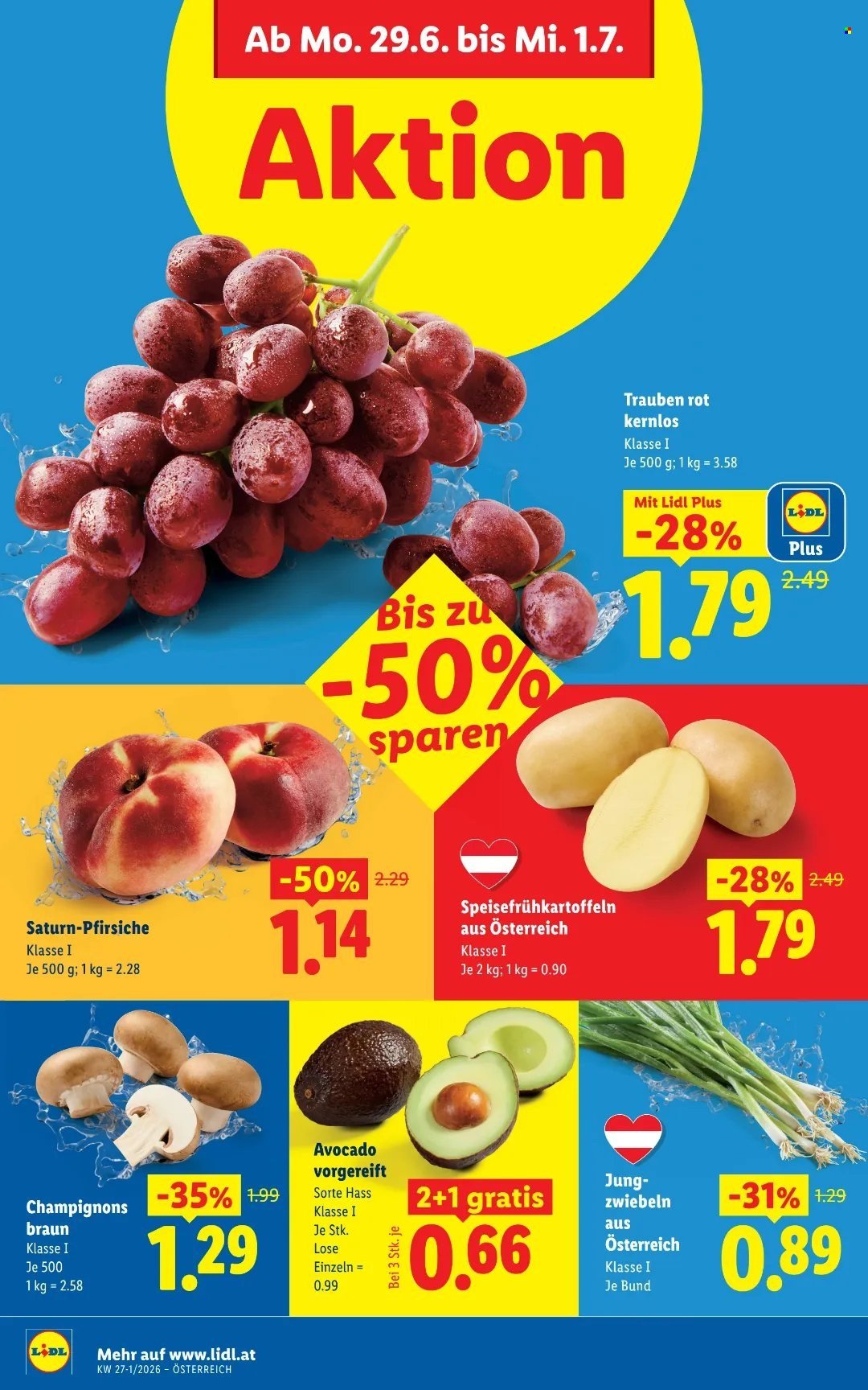 LIDL Flugblatt - Ab Donnerstag, 25.6.2026