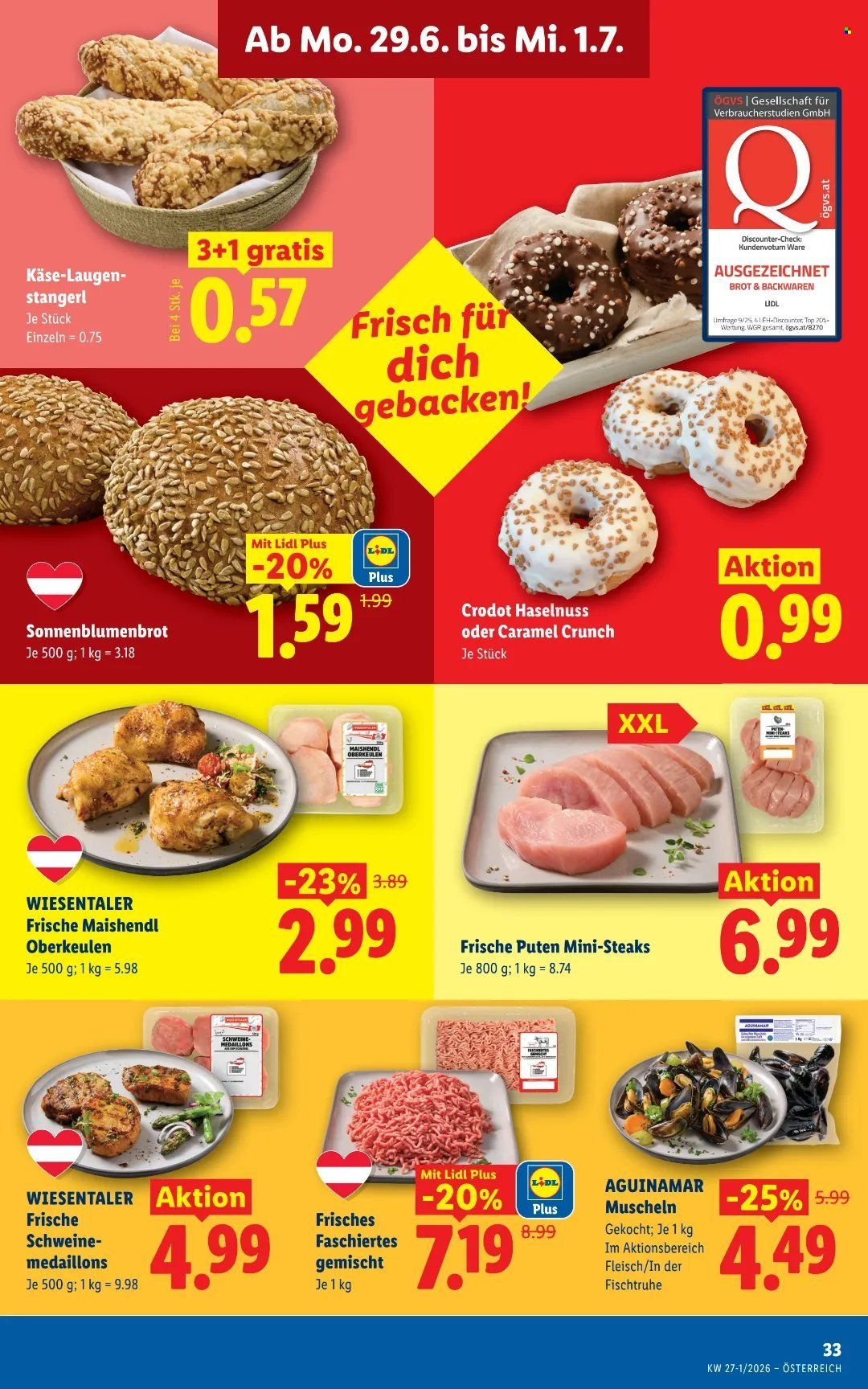 LIDL Flugblatt - Ab Donnerstag, 25.6.2026
