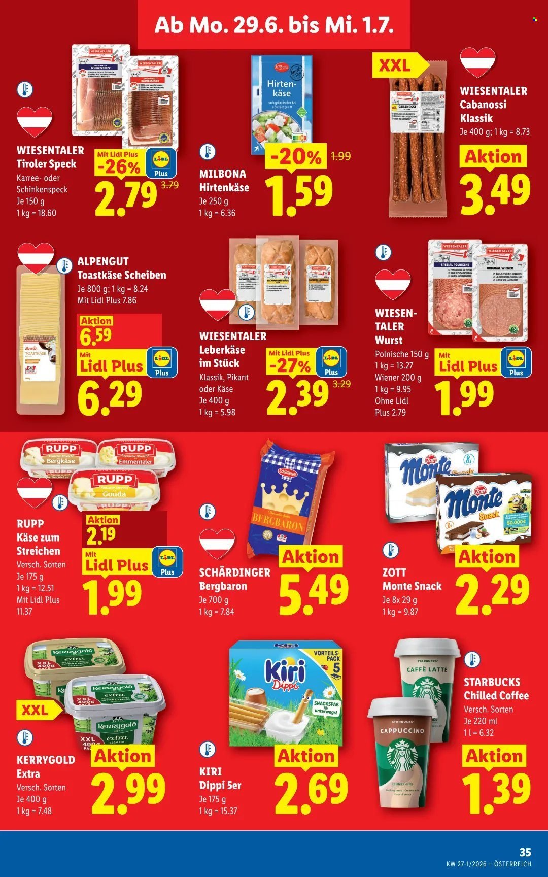 LIDL Flugblatt - Ab Donnerstag, 25.6.2026
