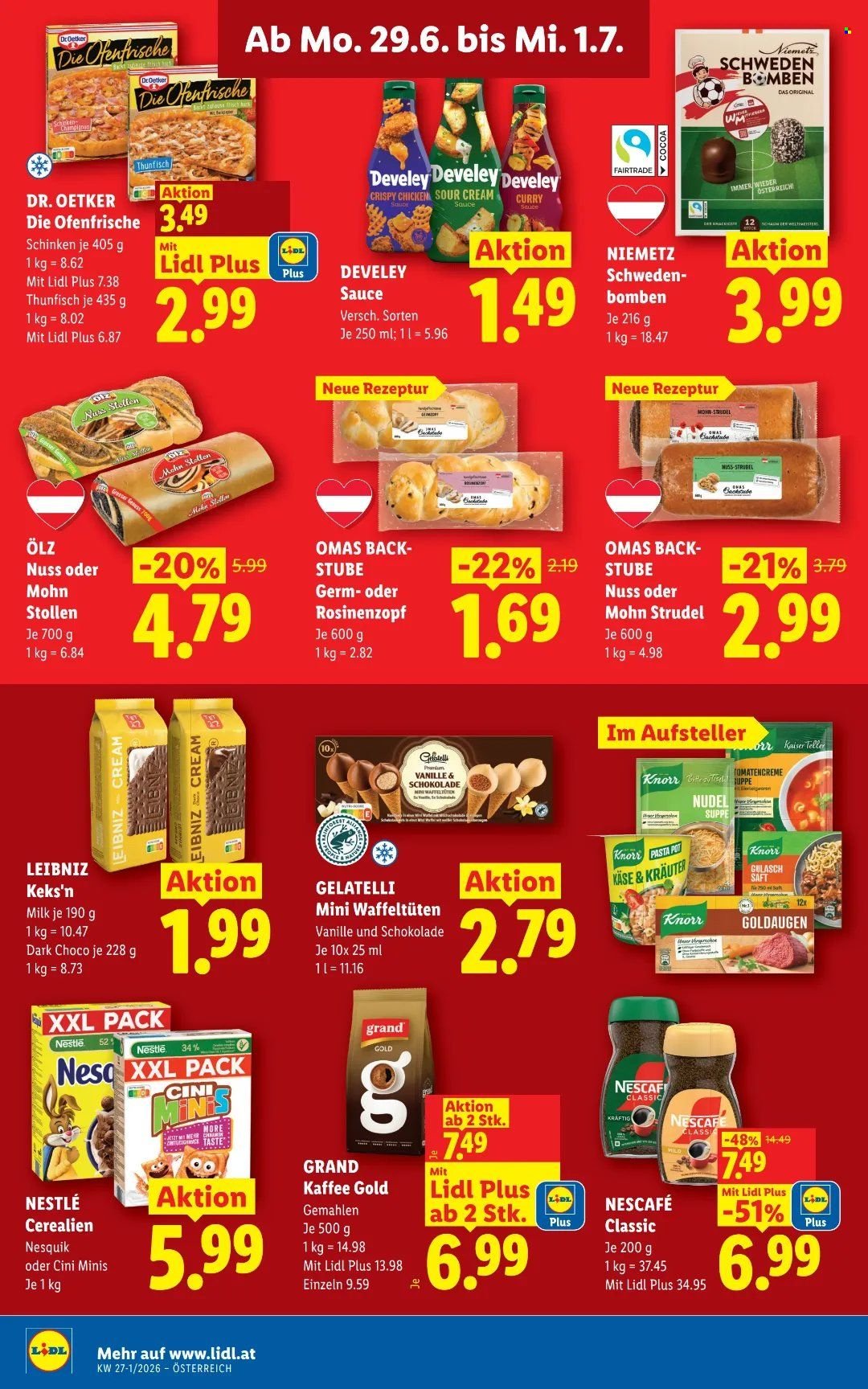 LIDL Flugblatt - Ab Donnerstag, 25.6.2026
