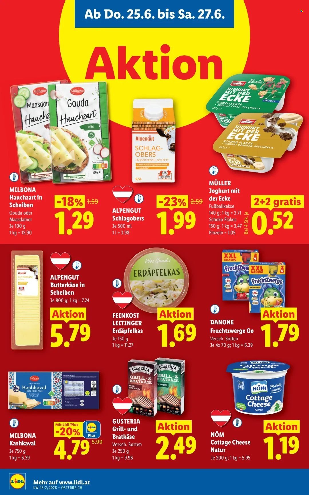 LIDL Flugblatt - Ab Donnerstag, 25.6.2026