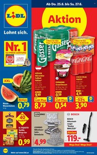LIDL Flugblatt - Ab Donnerstag, 25.6.2026