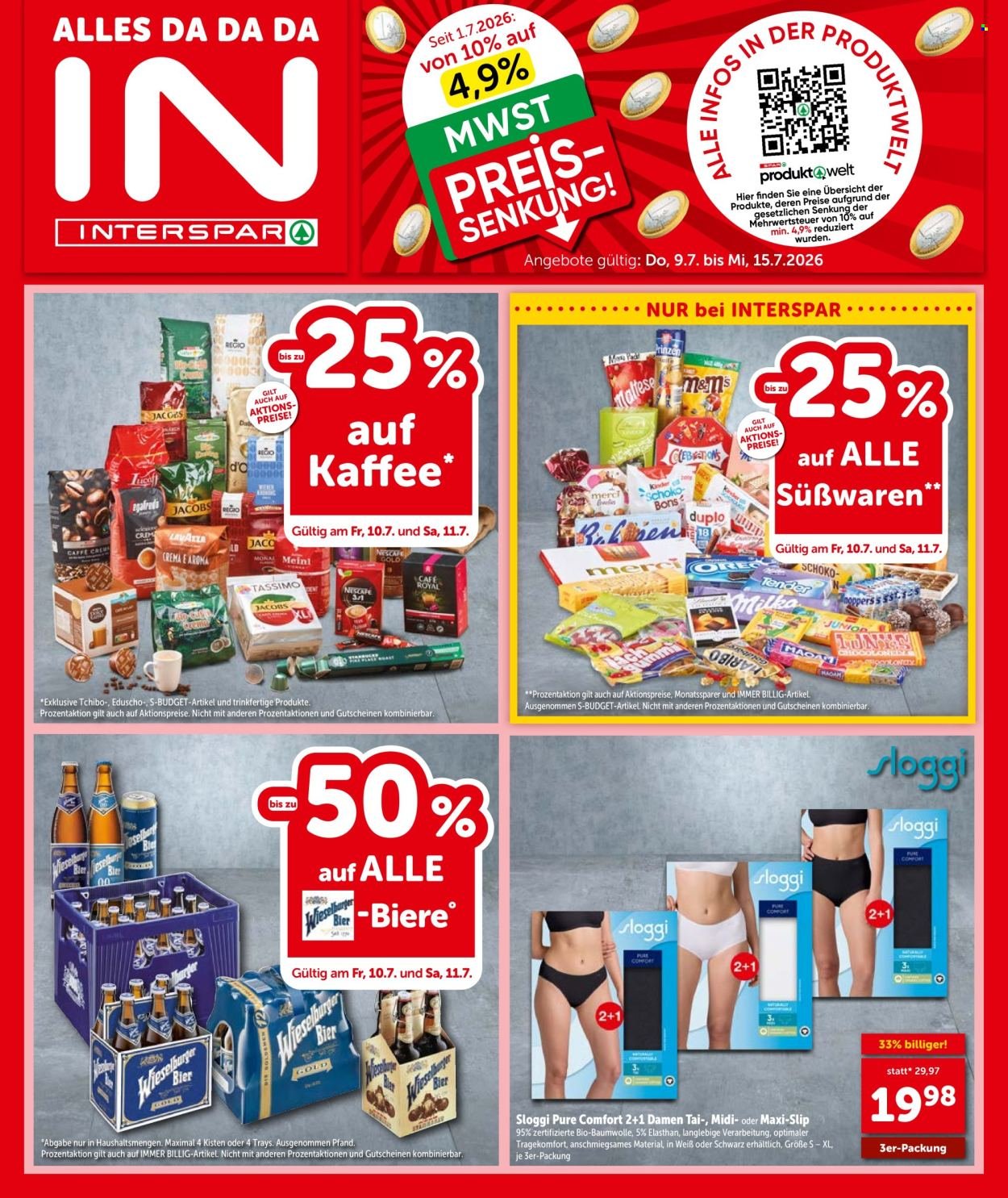 INTERSPAR Flugblatt - Ab Donnerstag, 9.7.2026