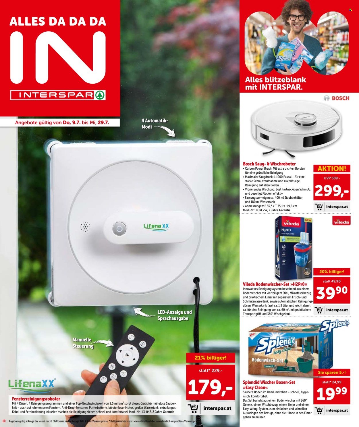 INTERSPAR Flugblatt - Ab Donnerstag, 9.7.2026