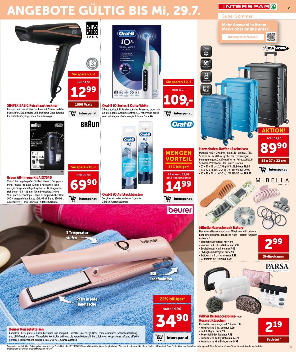 INTERSPAR Flugblatt - Ab Donnerstag, 9.7.2026