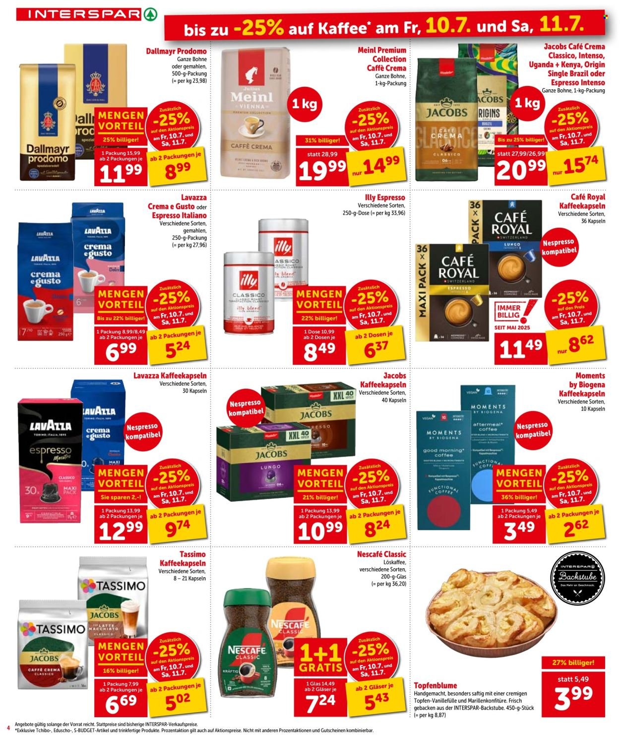 INTERSPAR Flugblatt - Ab Donnerstag, 9.7.2026