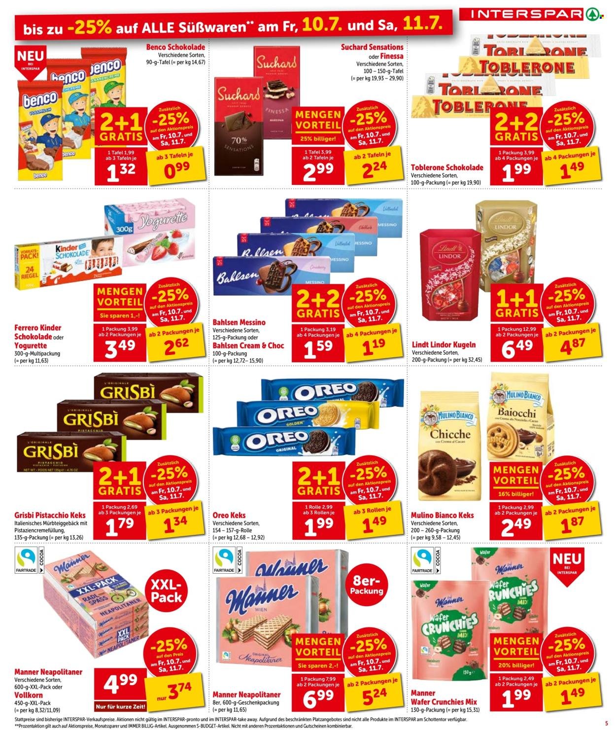 INTERSPAR Flugblatt - Ab Donnerstag, 9.7.2026