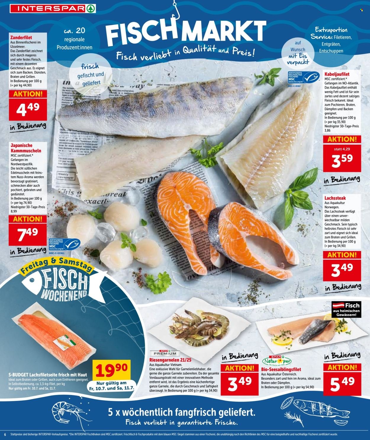 INTERSPAR Flugblatt - Ab Donnerstag, 9.7.2026