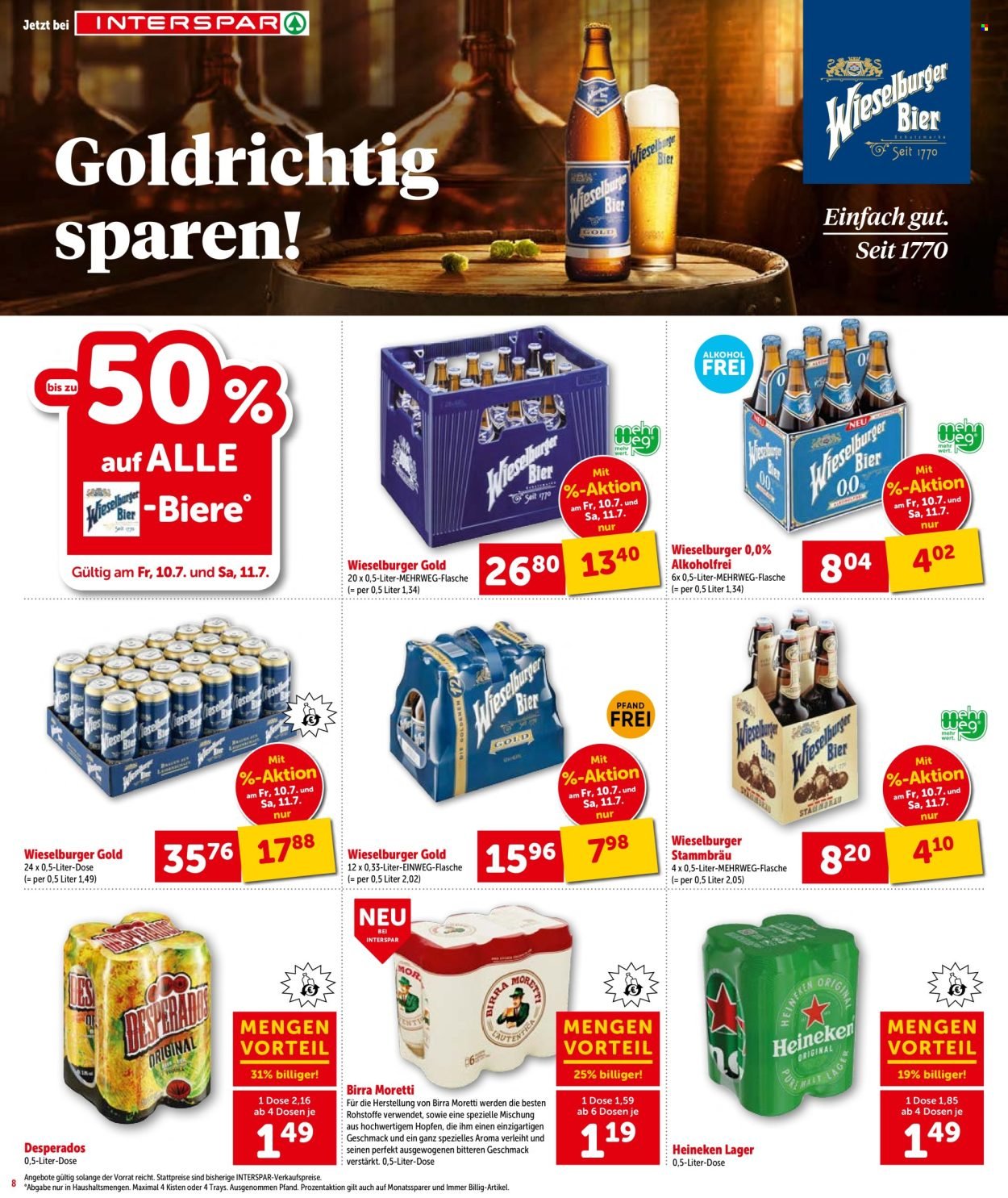 INTERSPAR Flugblatt - Ab Donnerstag, 9.7.2026