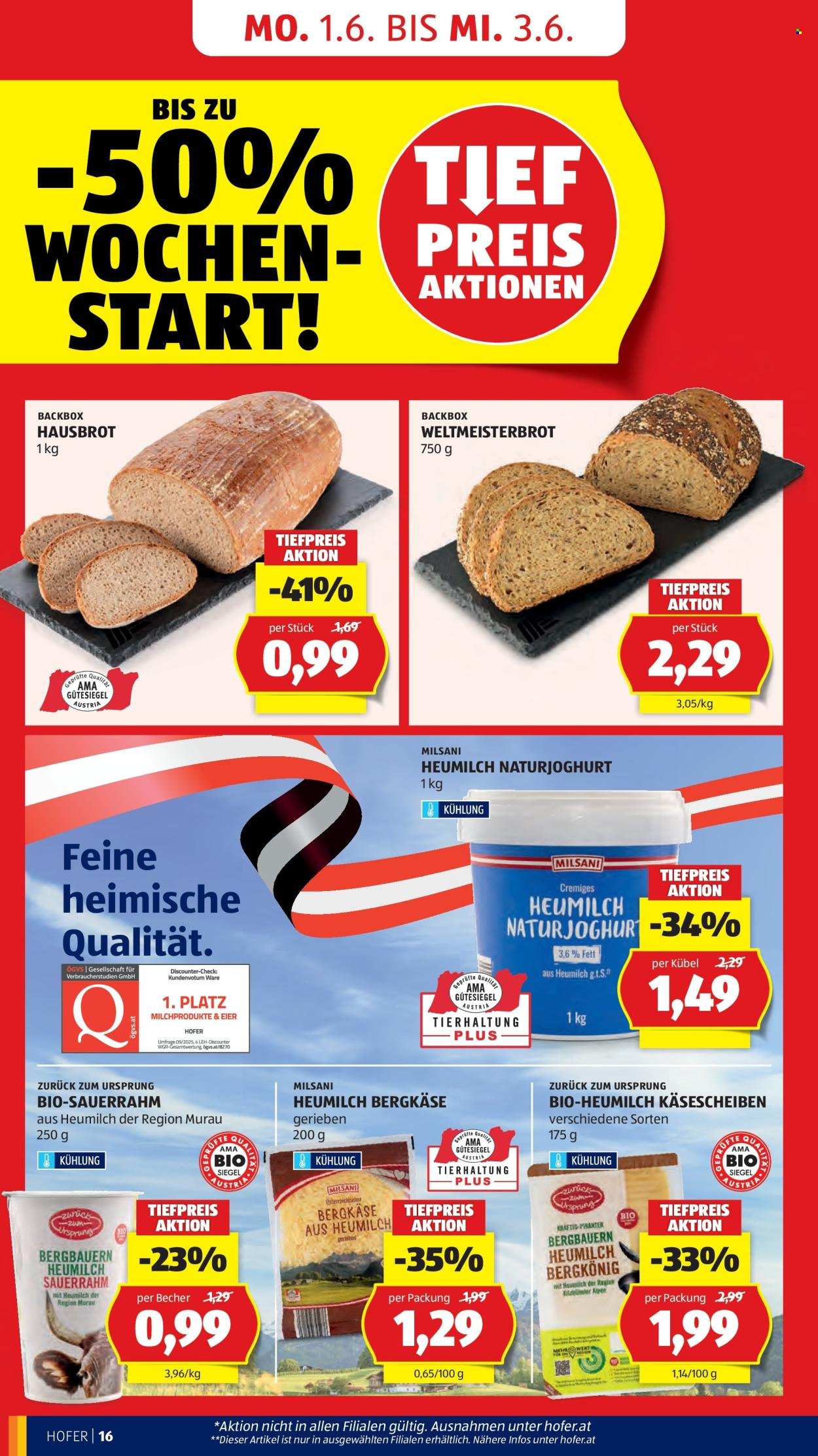 HOFER Flugblatt - Ab Freitag, 29.5.2026