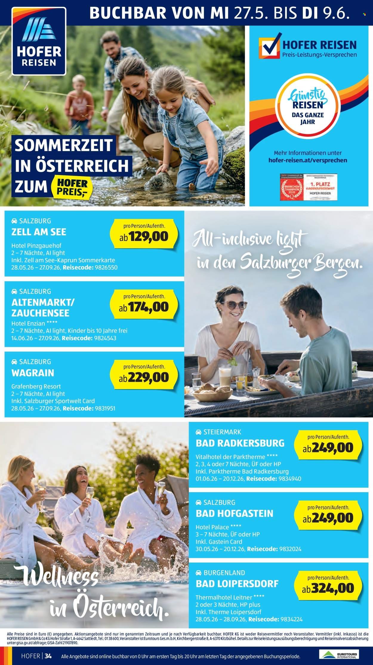 HOFER Flugblatt - Ab Freitag, 29.5.2026