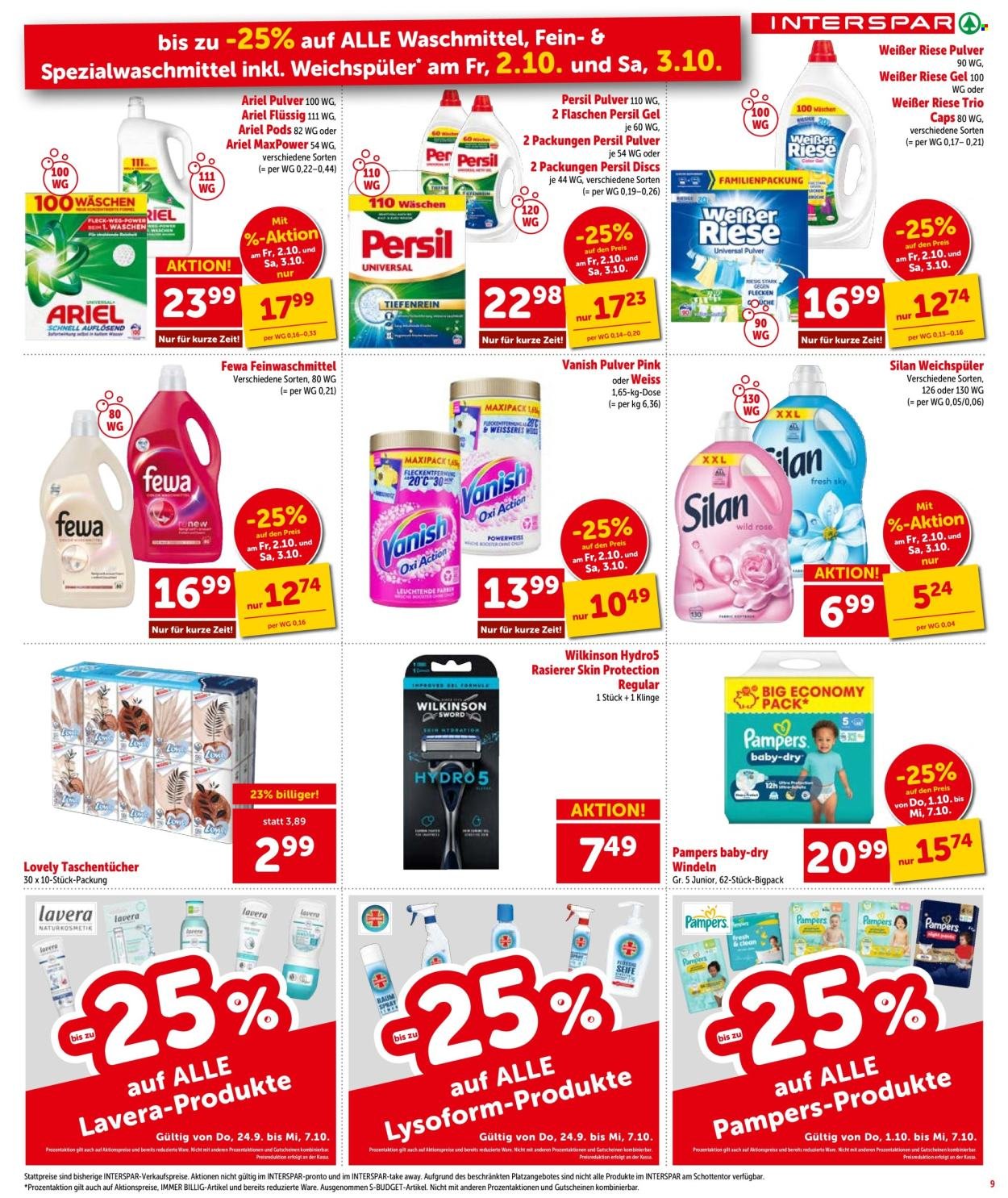 INTERSPAR Flugblatt - Ab Donnerstag, 1.10.2026