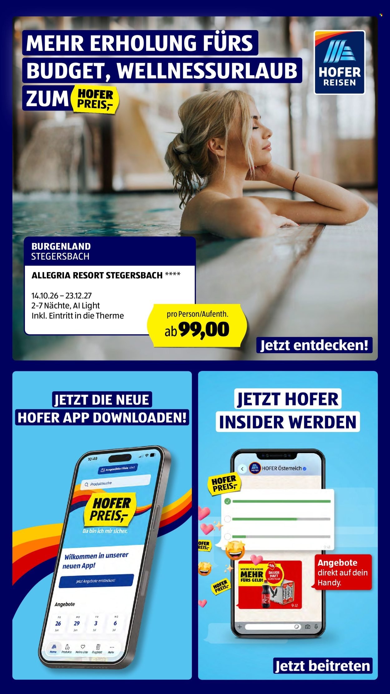 HOFER Flugblatt - Ab Freitag, 30.10.2026