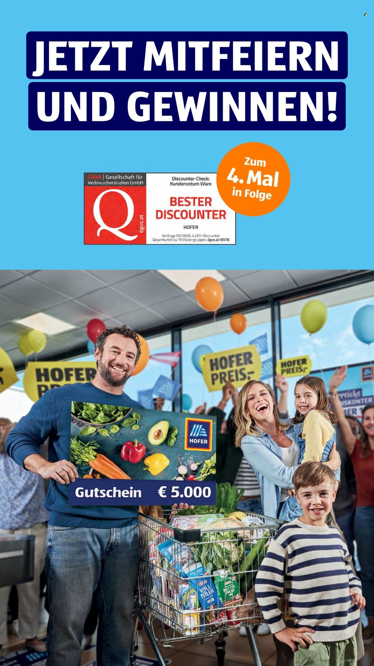 HOFER Flugblatt - Ab Freitag, 30.10.2026