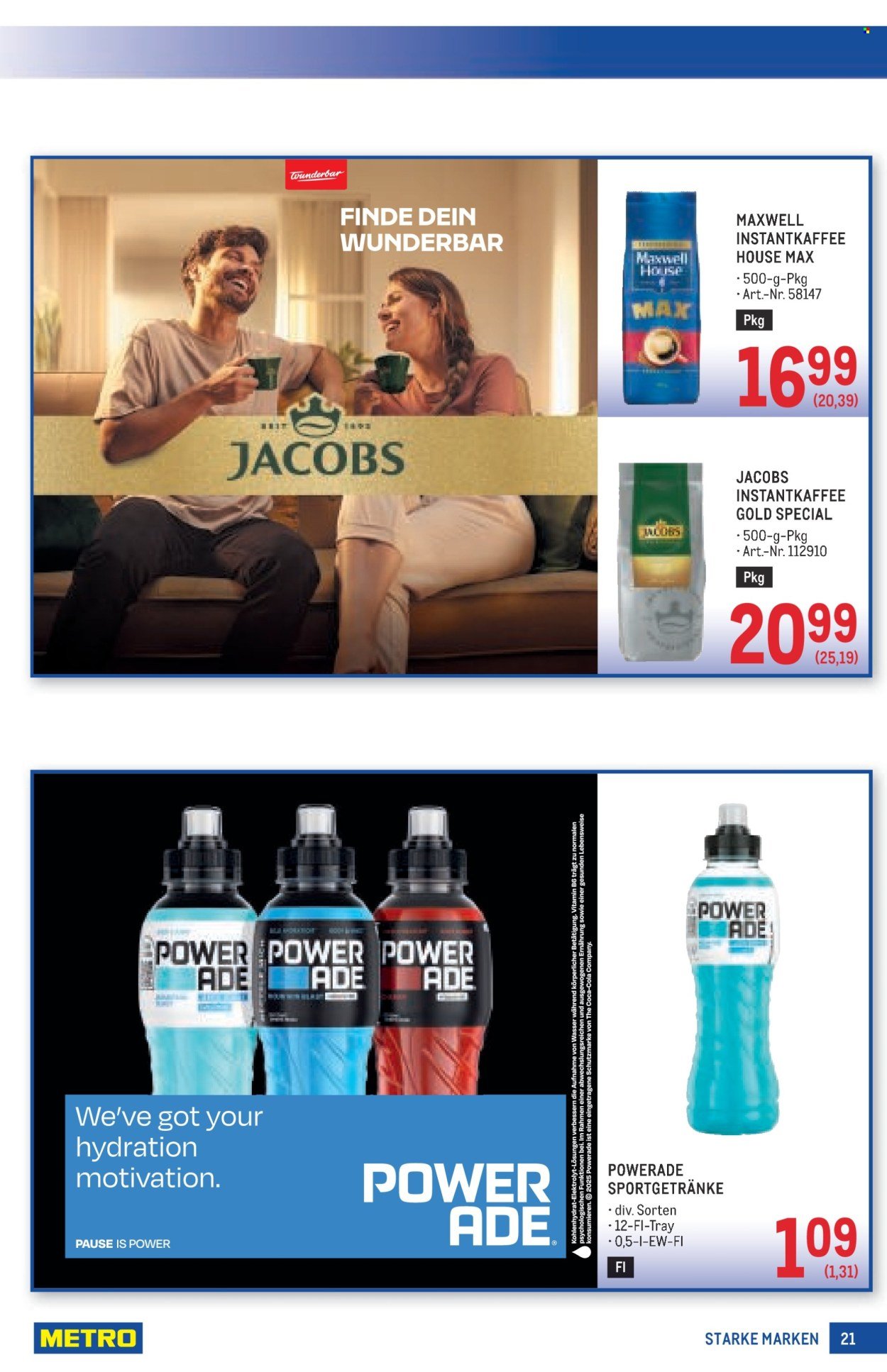 METRO Flugblatt - Starke Marken