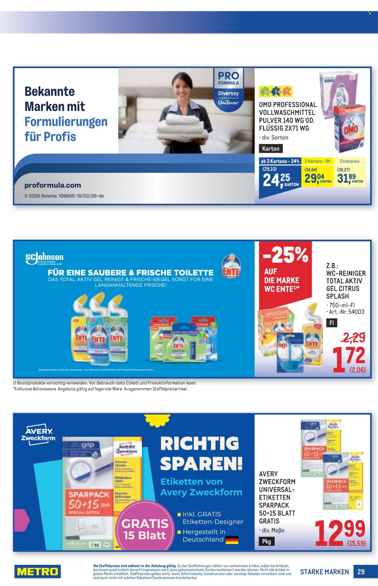 METRO Flugblatt - Starke Marken