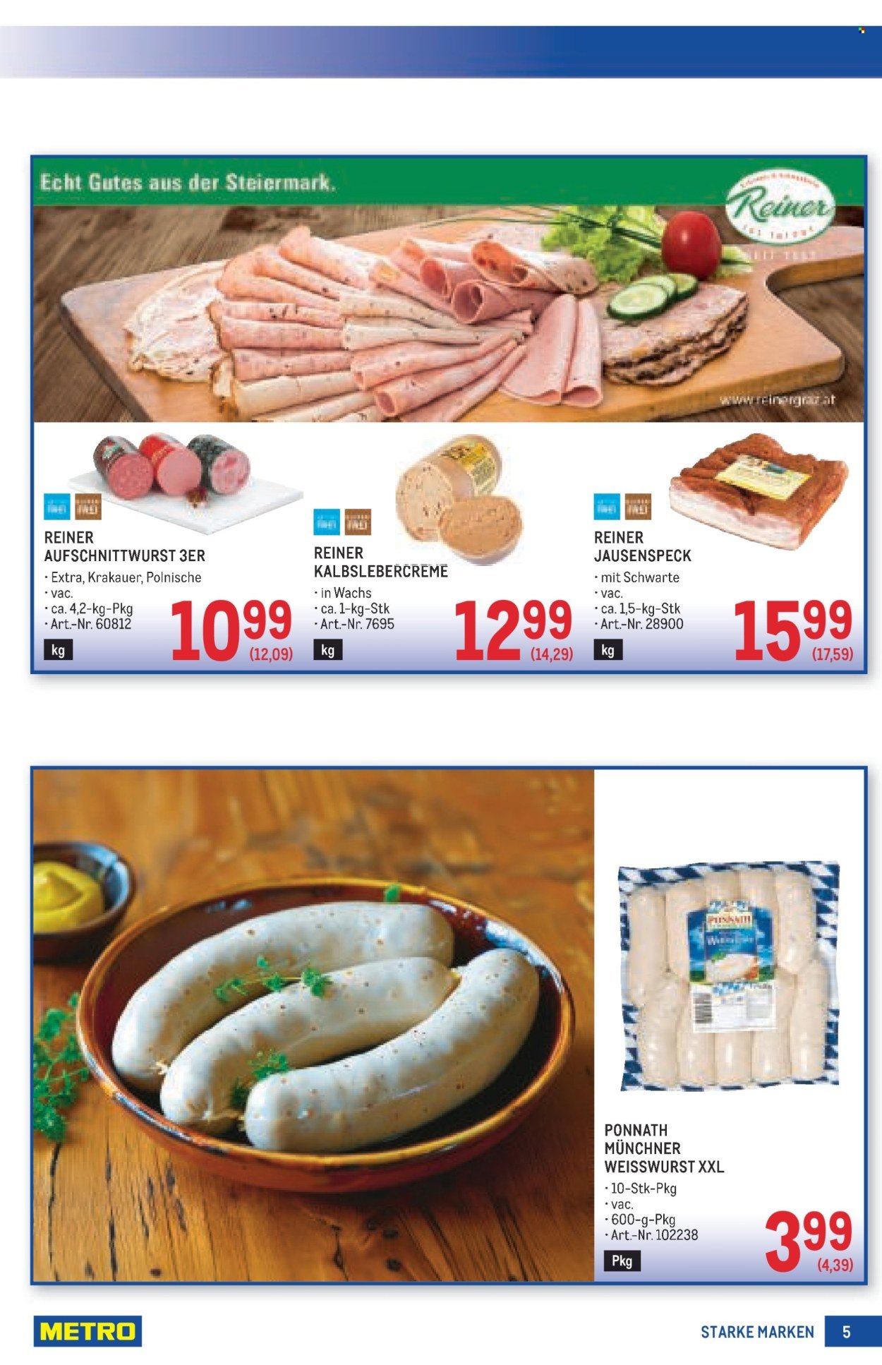 METRO Flugblatt - Starke Marken