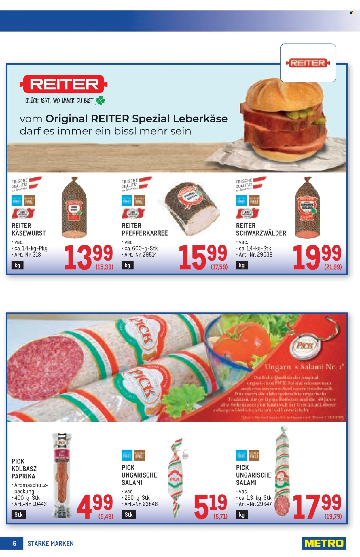 METRO Flugblatt - Starke Marken