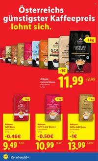 LIDL Flugblatt - Österreichs günstigster Kaffee (2025-10-28)