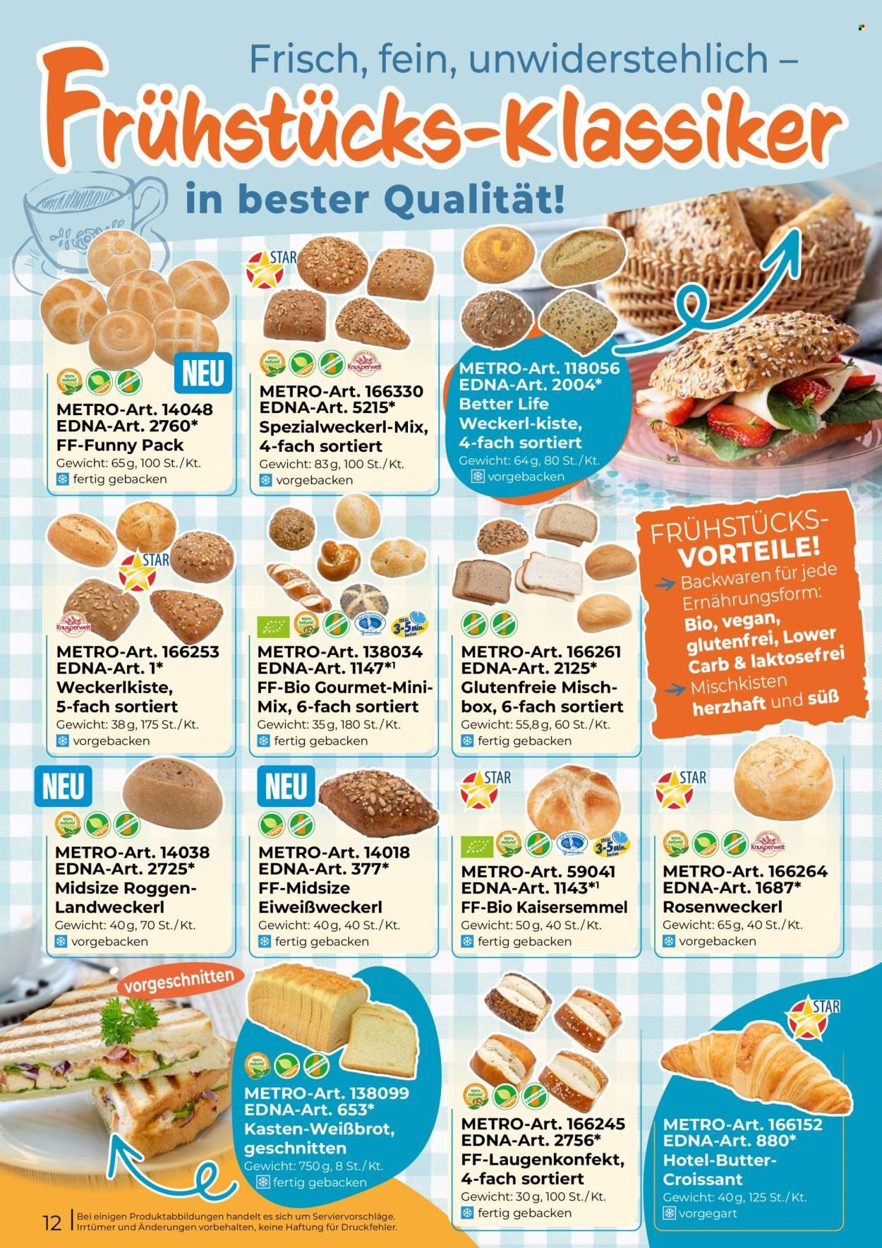 METRO Flugblatt - Edna Katalog