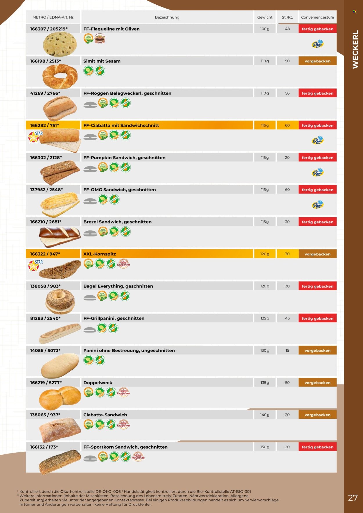 METRO Flugblatt - Edna Katalog