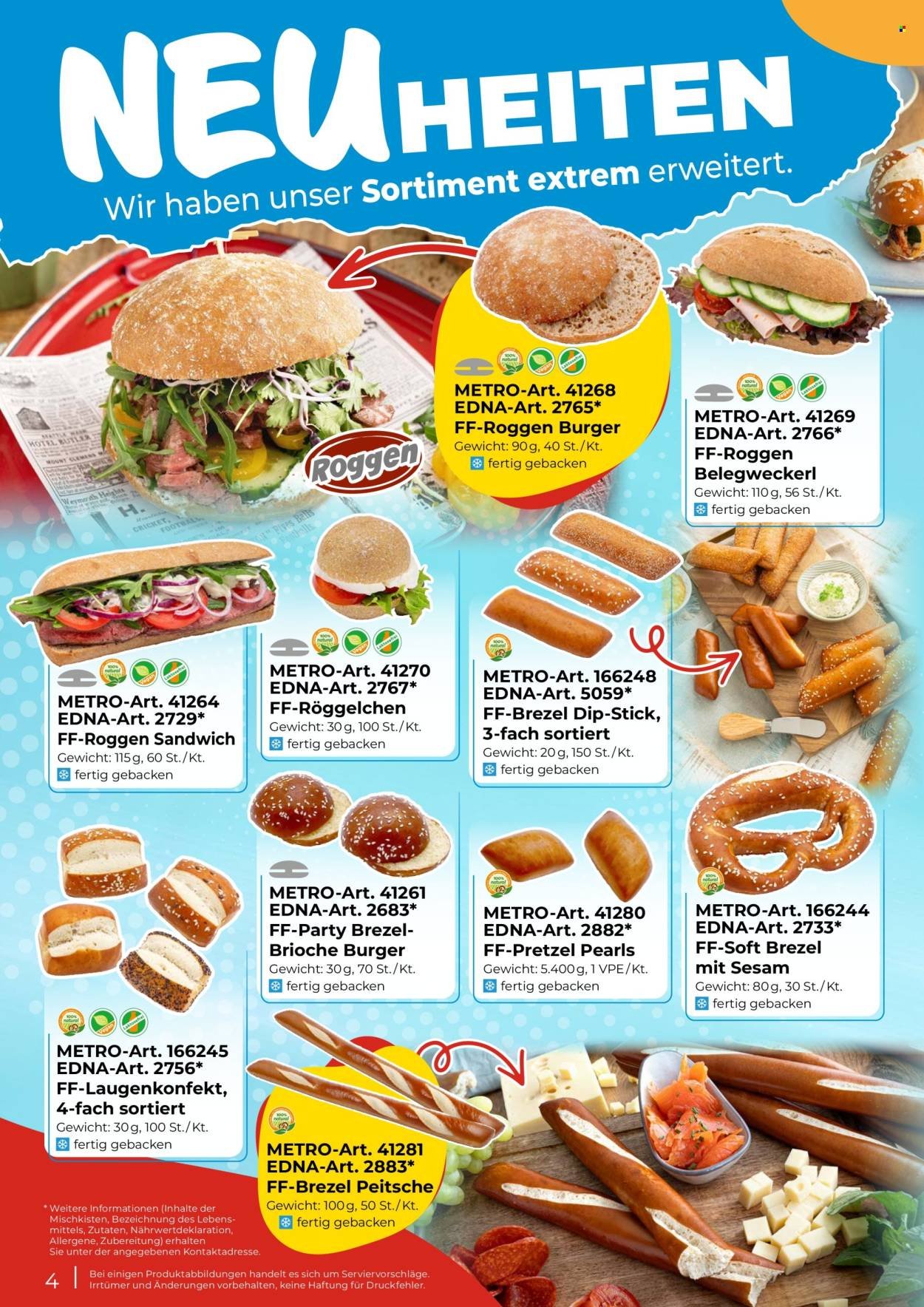 METRO Flugblatt - Edna Katalog