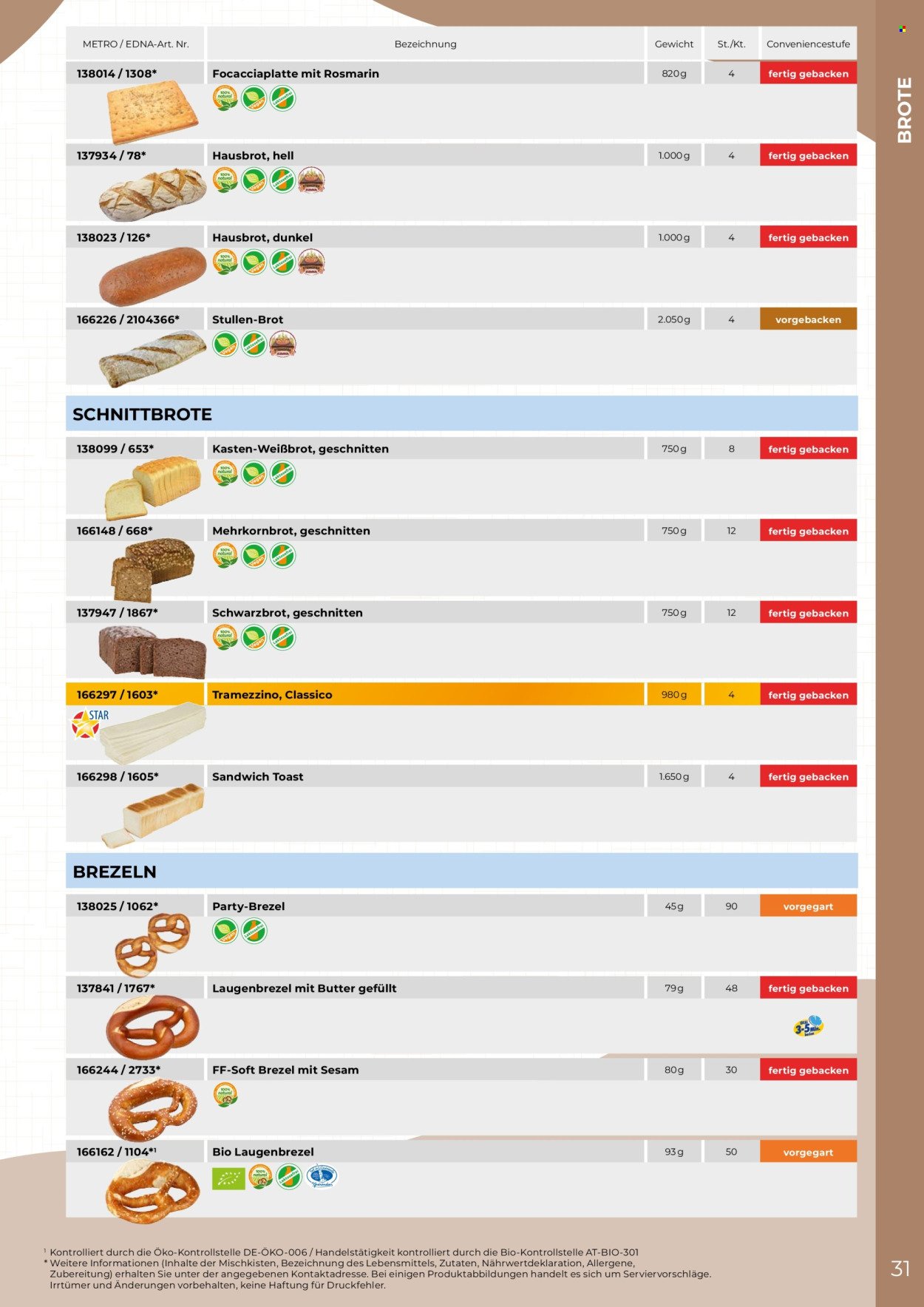 METRO Flugblatt - Edna Katalog