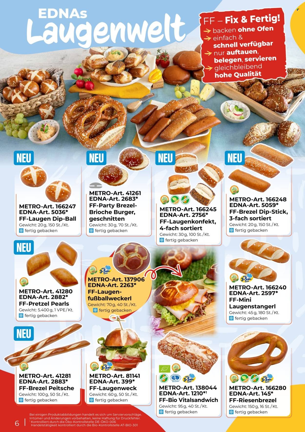 METRO Flugblatt - Edna Katalog