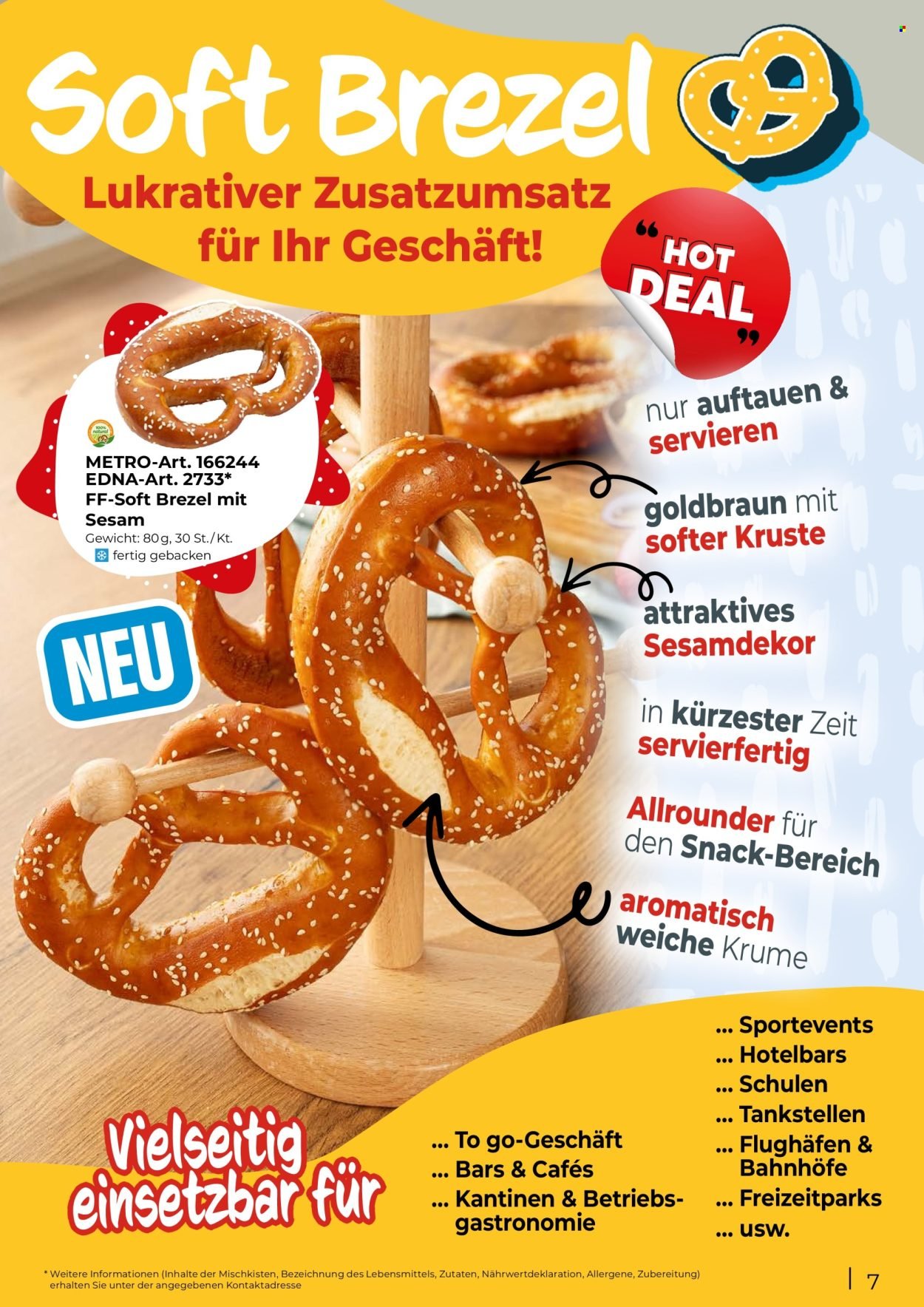 METRO Flugblatt - Edna Katalog