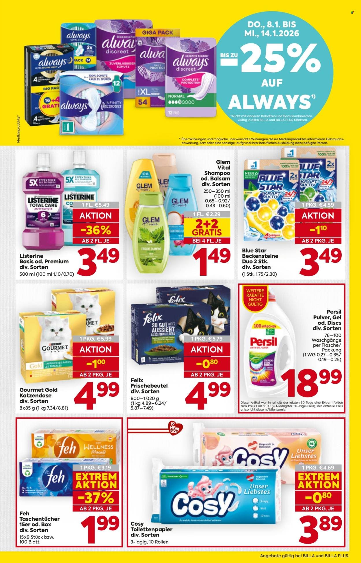 BILLA Flugblatt - Ab Donnerstag, 8.1.2026