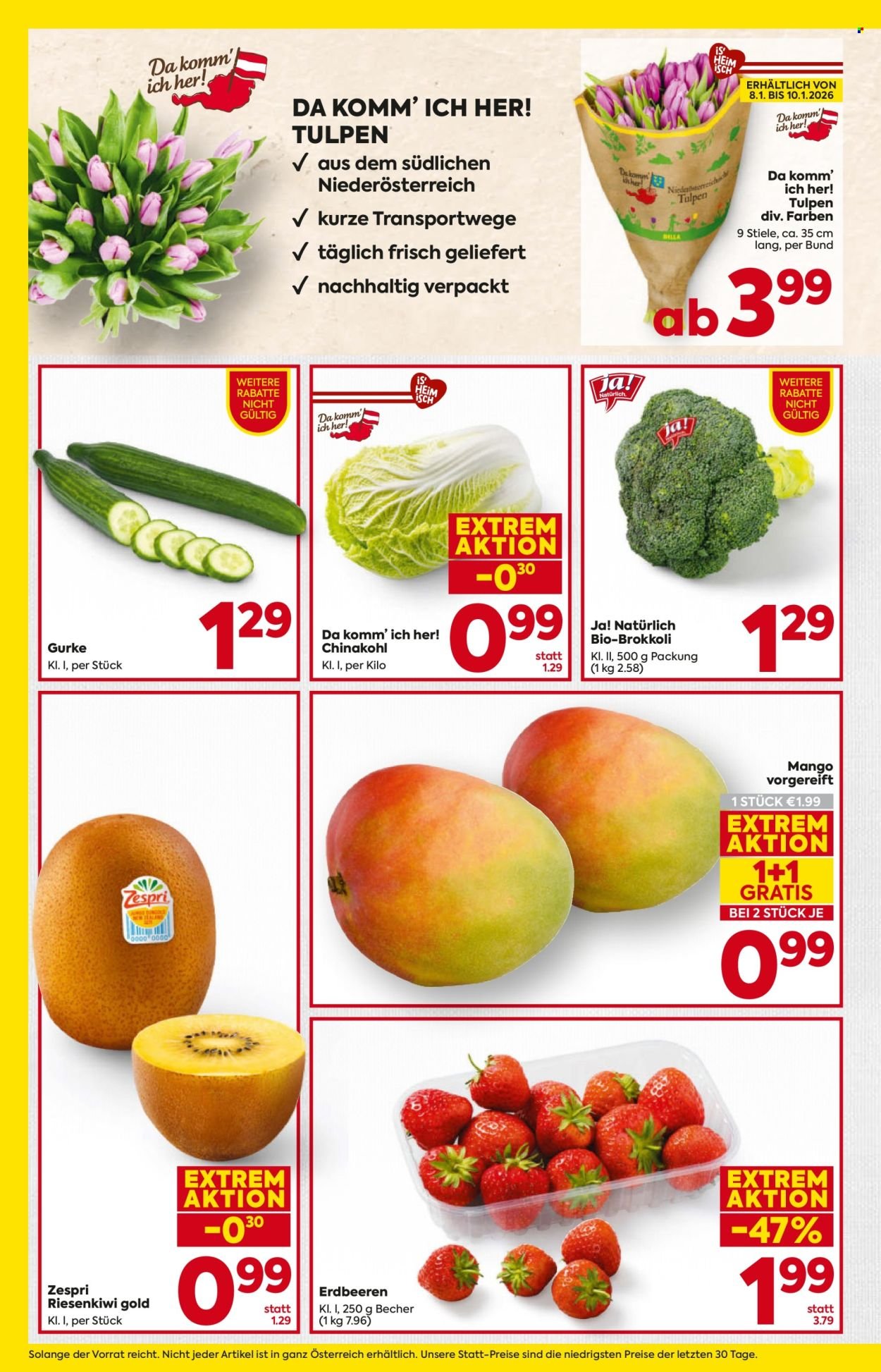 BILLA Flugblatt - Ab Donnerstag, 8.1.2026