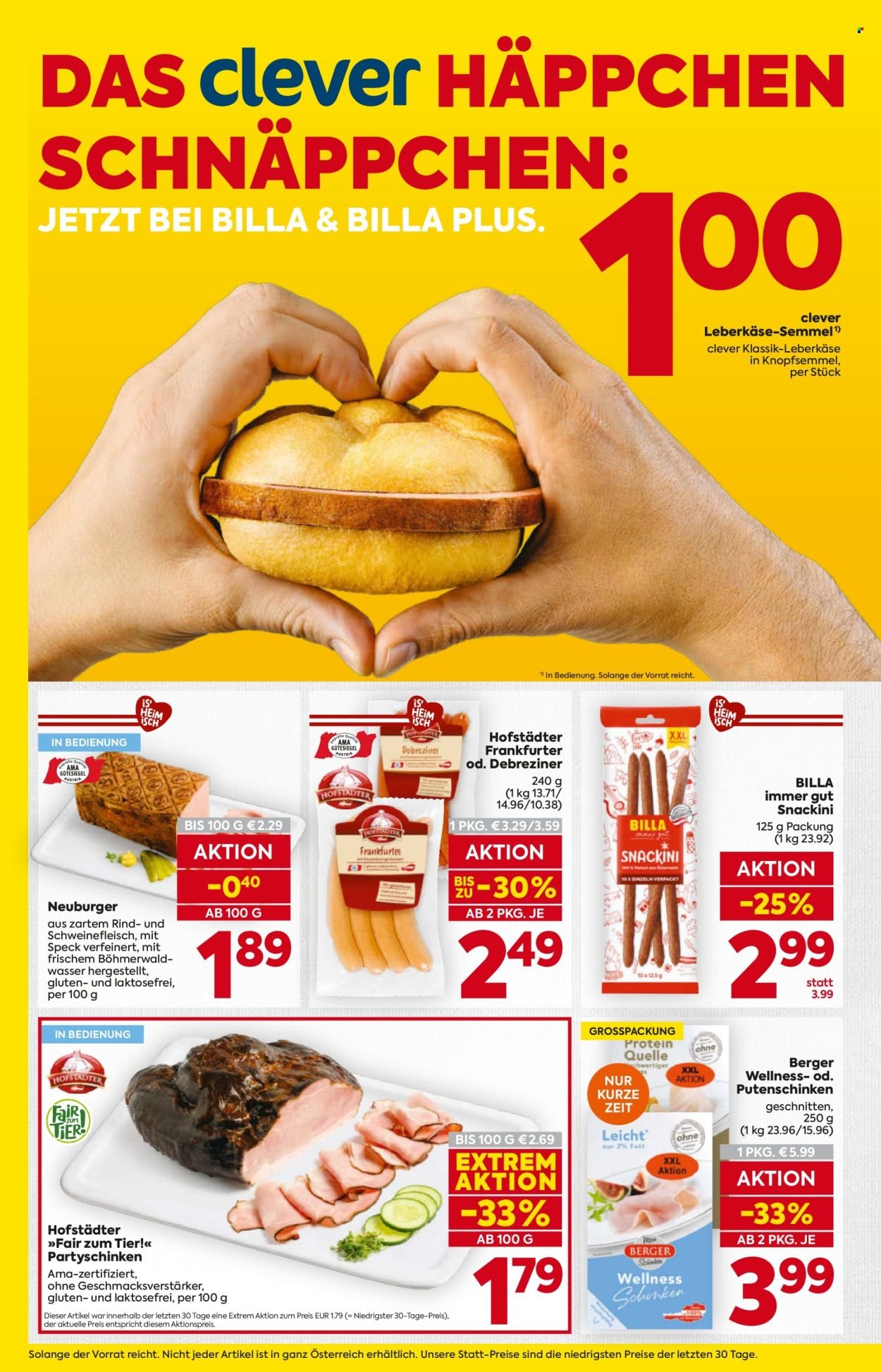 BILLA Flugblatt - Ab Donnerstag, 8.1.2026