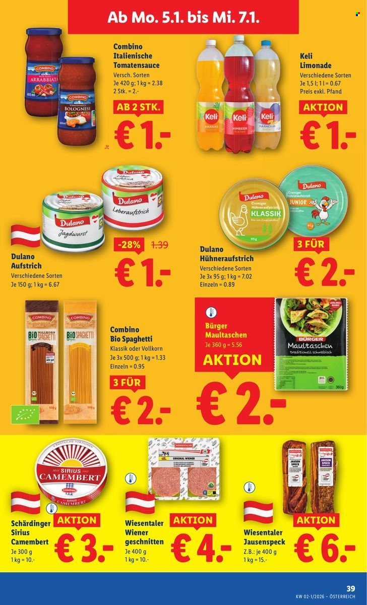 LIDL Flugblatt - Ab Freitag, 2.1.2026