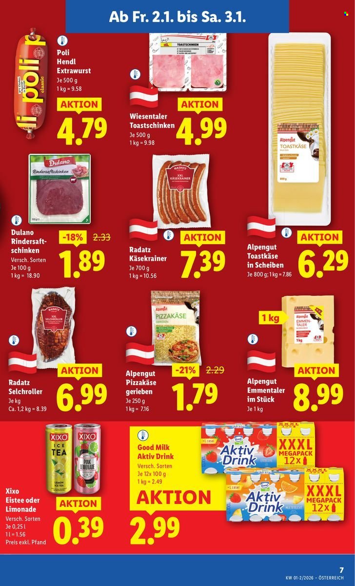 LIDL Flugblatt - Ab Freitag, 2.1.2026