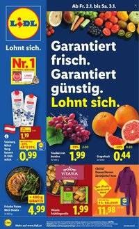 LIDL Flugblatt - Ab Freitag, 2.1.2026