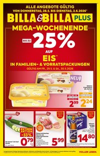 BILLA Flugblatt - Ab Donnerstag, 28.5.2026