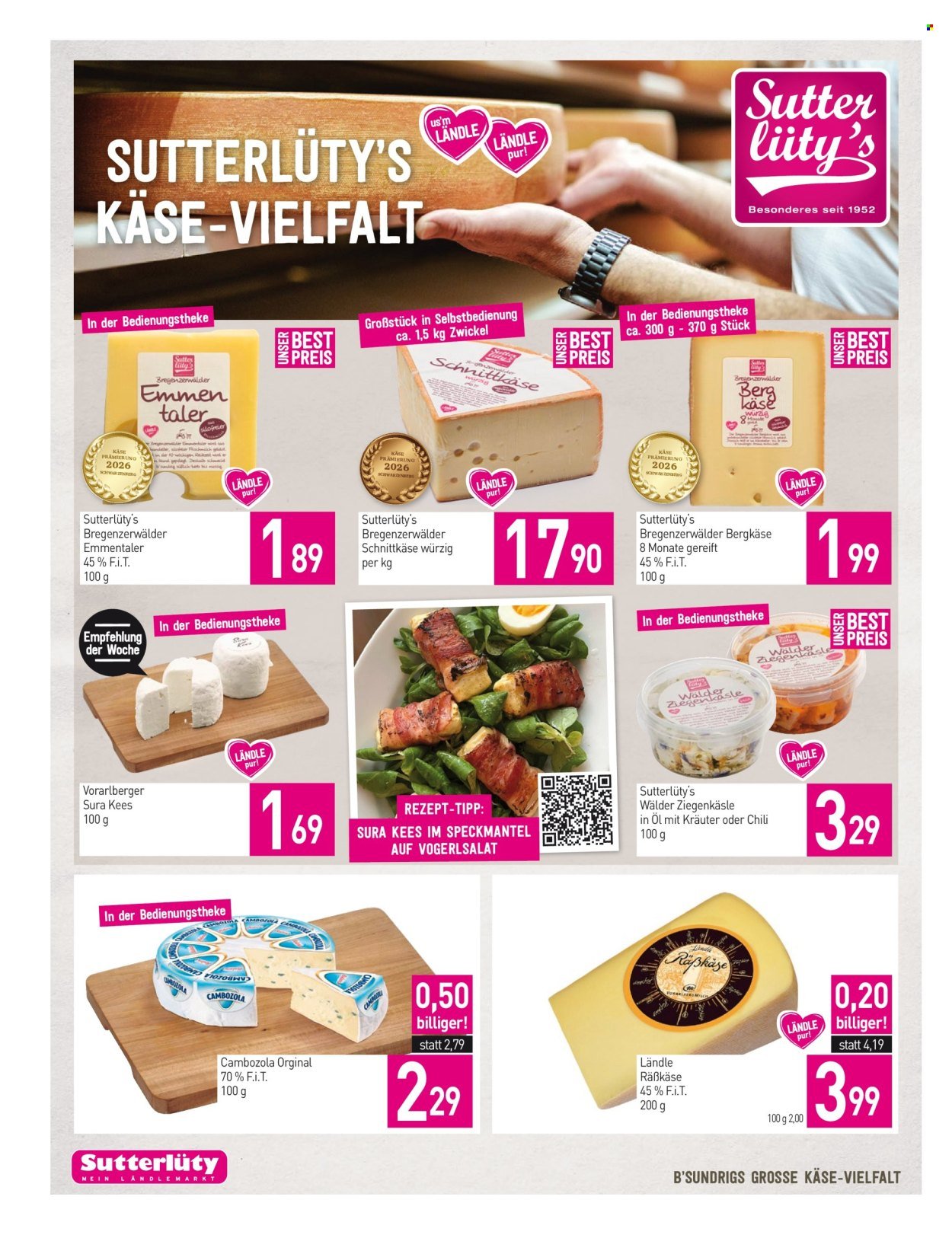 SUTTERLÜTY Flugblatt - Ab Donnerstag, 8.10.2026