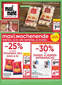 MAXIMARKT Flugblatt - Ab Donnerstag, 22.10.2026