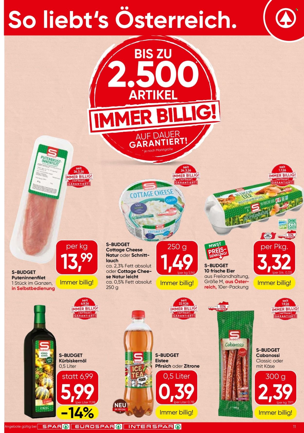 INTERSPAR Flugblatt - Ab Donnerstag, 24.9.2026