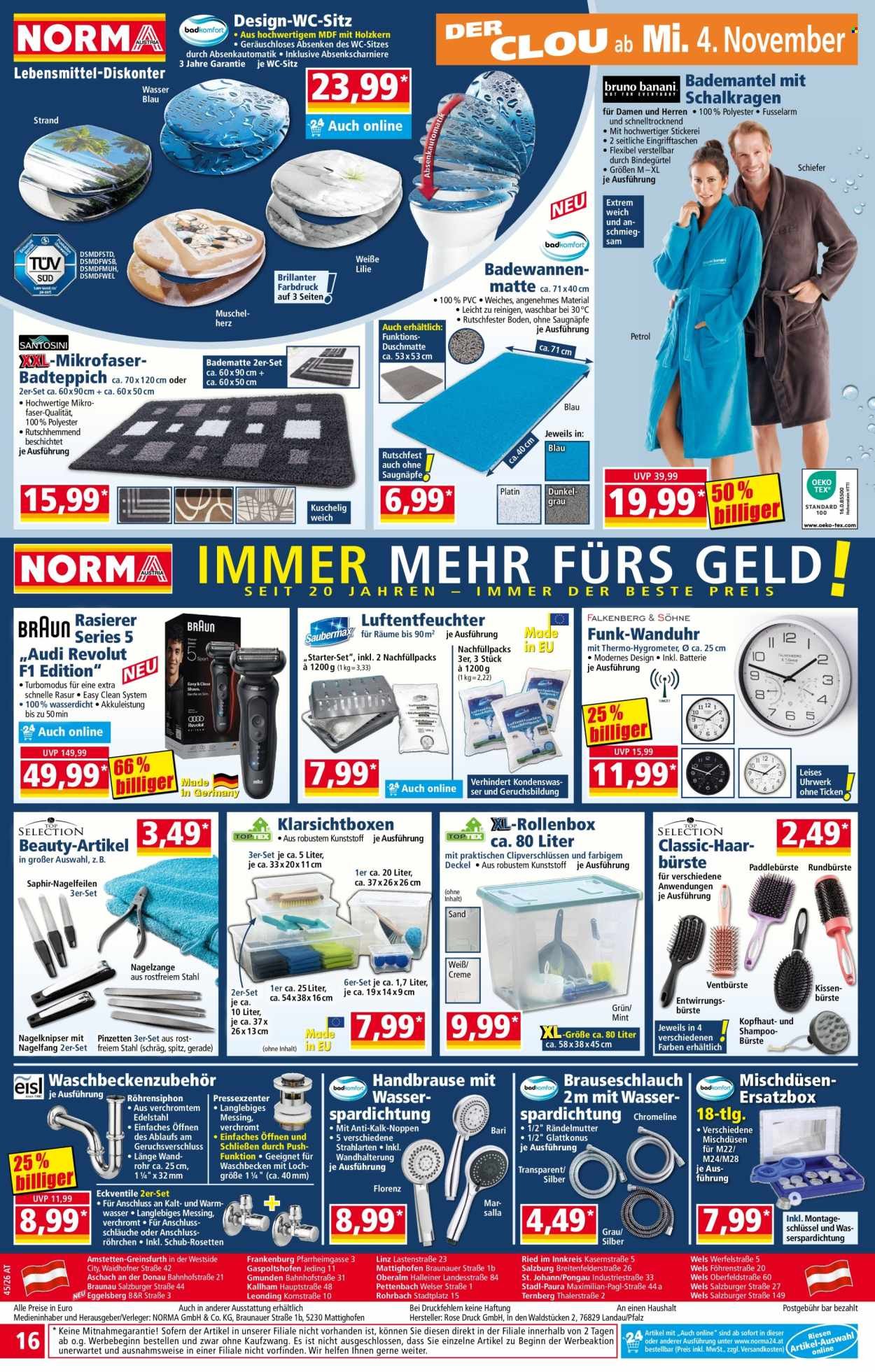 NORMA Flugblatt - Ab Montag, 2.11.2026