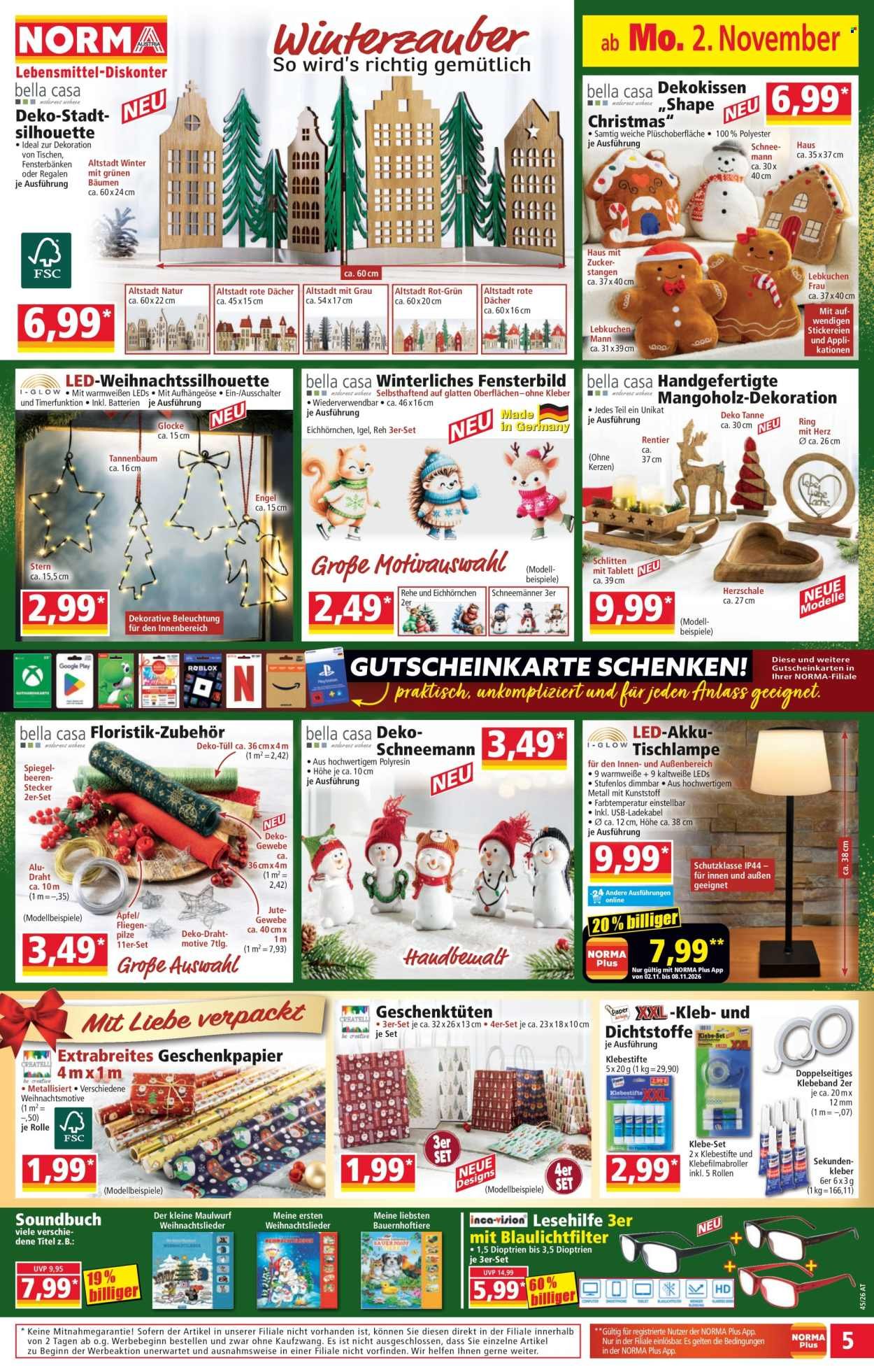 NORMA Flugblatt - Ab Montag, 2.11.2026