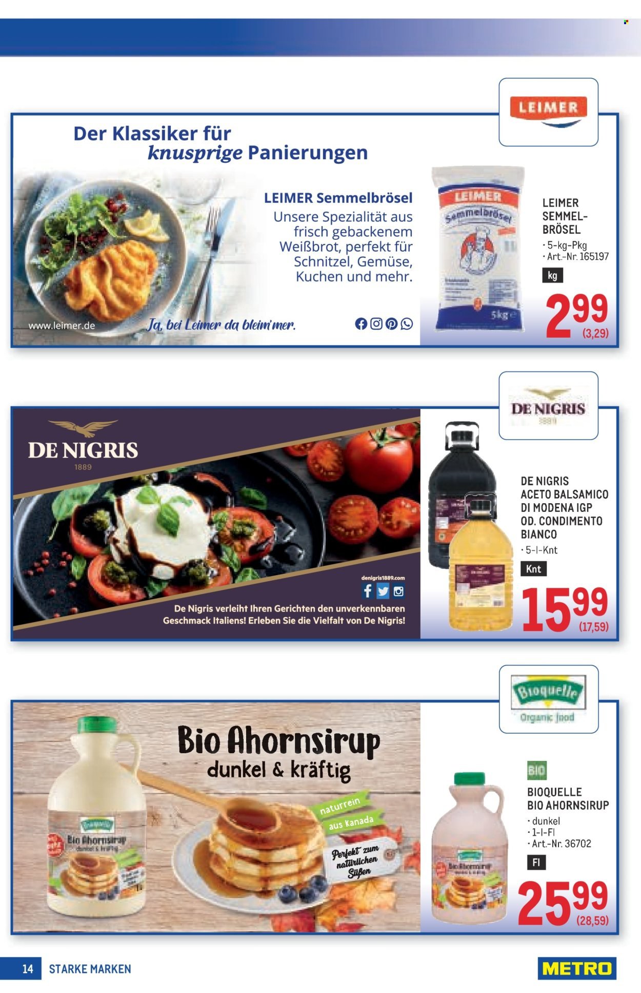 METRO Flugblatt - Starke Marken