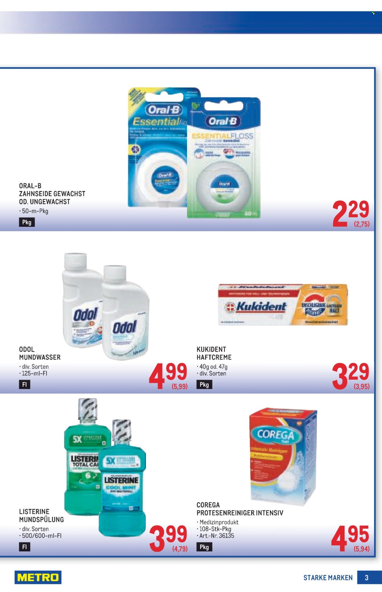 METRO Flugblatt - Starke Marken