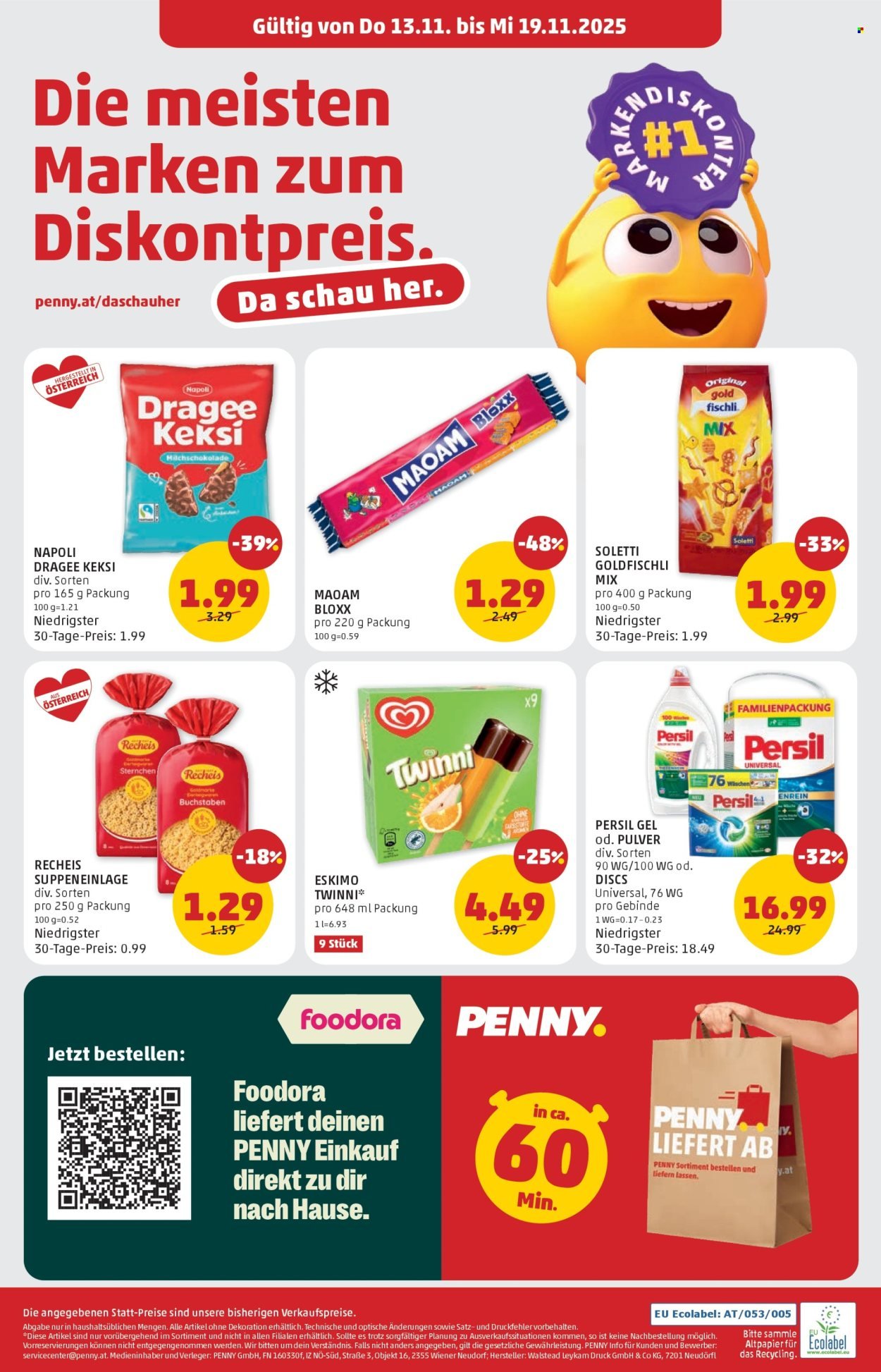 PENNY Flugblatt - Ab Donnerstag, 13.11.2025 (2025-11-13 - 2025-11-19)
