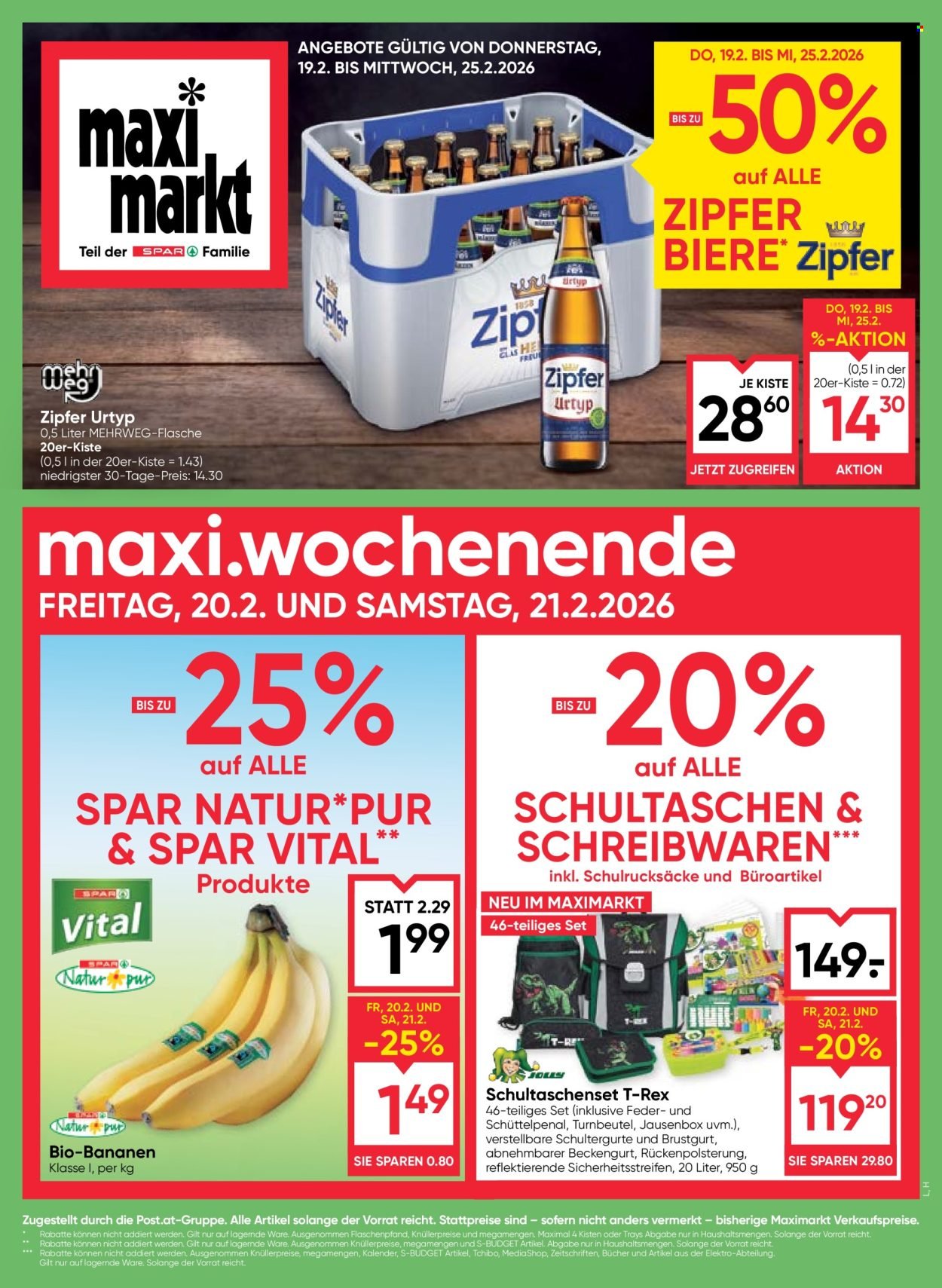 MAXIMARKT Flugblatt - Ab Donnerstag, 19.2.2026